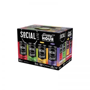 Social Lite Cocktail Seltzer 12 Pack